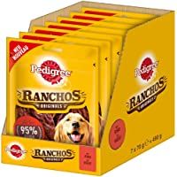Pedigree Ranchos Originals - Aperitivo Blando para Perros- Secado Suave- Ideal para Perros pequeños y Grandes